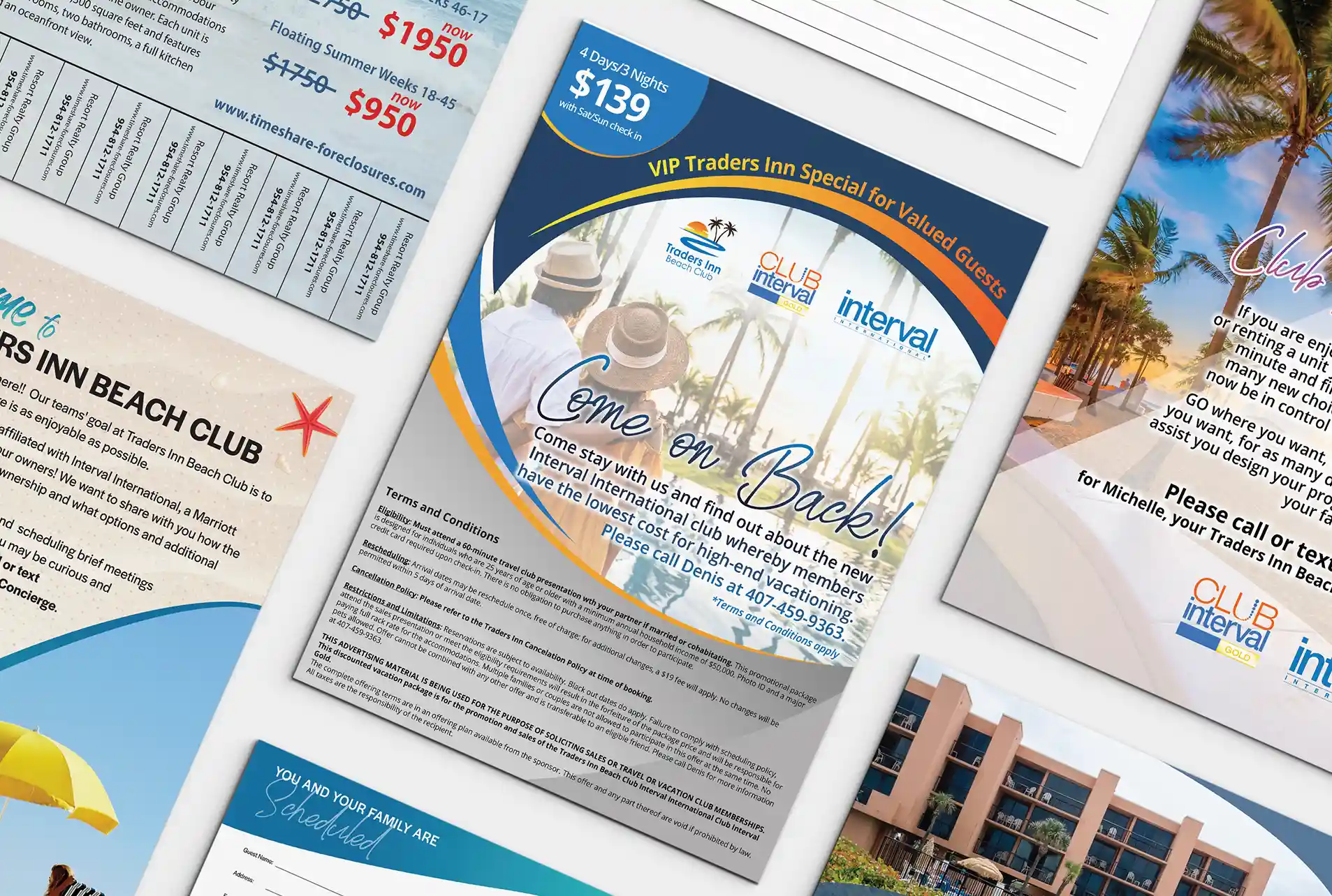 Portfolio - Flyer Design - Resort Realty Group